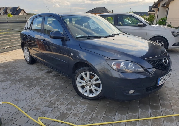 Mazda 3 cena 7000 przebieg: 251000, rok produkcji 2007 z Gniezno małe 16